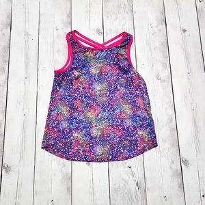 Sketchers 10/12 girls colorful athletic tank top